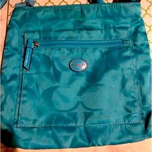 Coach Crossbody Purse - Blue